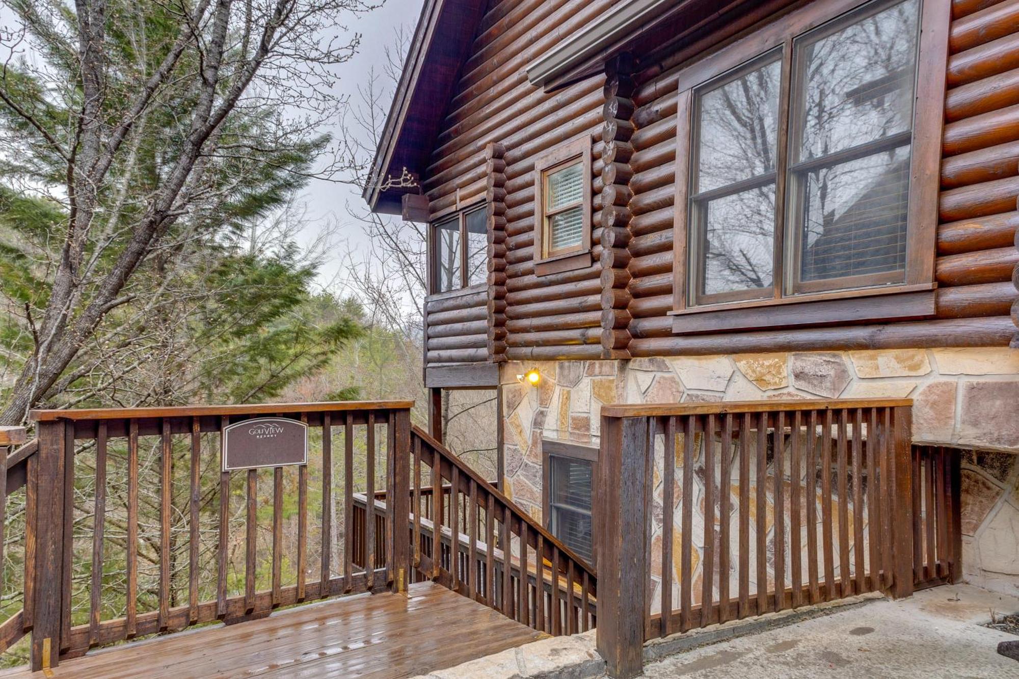 Pigeon Forge Resort Studio Cabin On Dollywood Ln! Buitenkant foto